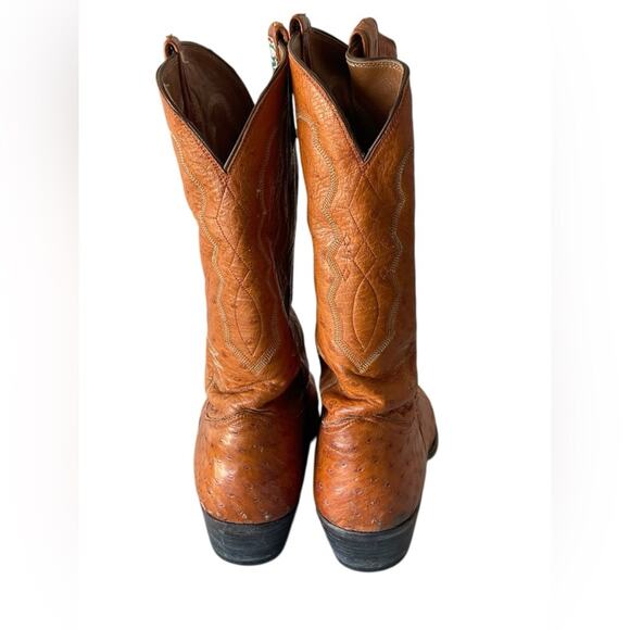 Arturo's western Ostrich cowboy boots Size:11 - Picture 5 of 8